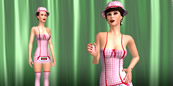 Sexy dress - Do you like strawberries? - just added 3D sex cloth