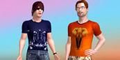 T-Shirt - Casual wear - just added 3D cloth