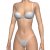 Bra and panties, white