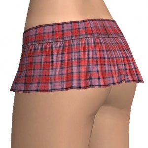 Super mini, red pattern