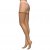 Stockings with sexy garter belt, Tan