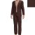 Suit, Elegant brown