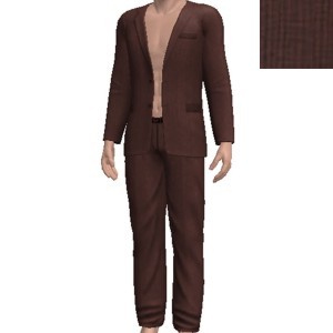 Suit, Elegant brown