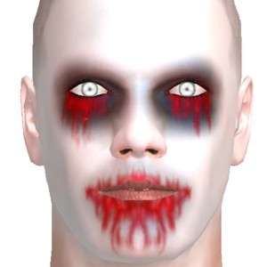 Zombie makeup, Enjoy the Halloween party! 