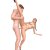 Lift your leg! (giant cock), For flexy girls