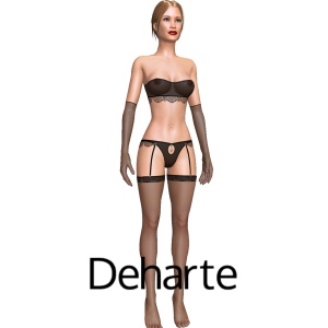 Lingerie set, From Deharte