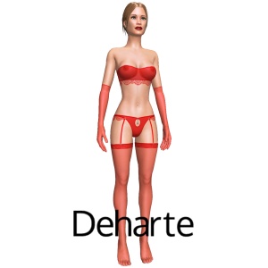 Lingerie set, From Deharte