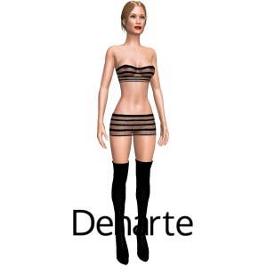 Costume set, From Deharte