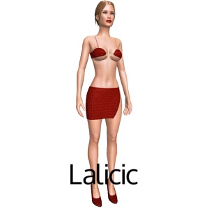 Virtual sex game Gifts 1 Costume set, From Lalicic