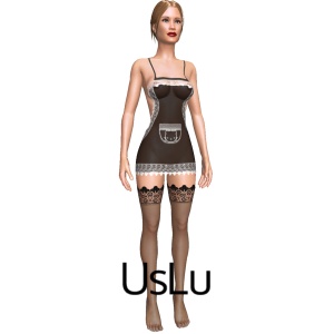 Virtual sex game Gifts 1 Costume set, From UsLu