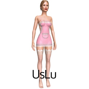 Virtual sex game Gifts 1 Costume set, From UsLu