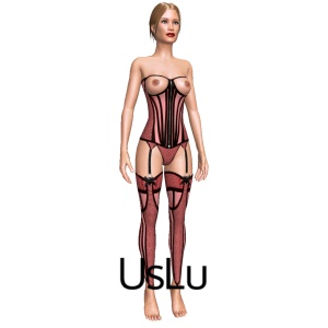 Virtual sex game Gifts 1 Costume set, From UsLu