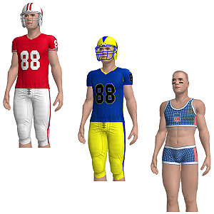 Girls love football stars, don't they?