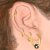 Earring, Golden rings