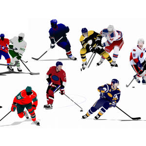 Hockey players