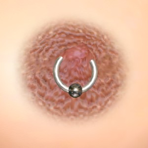 Nipple piercing, Intimate jewelry