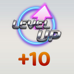 Up your level by 10 units