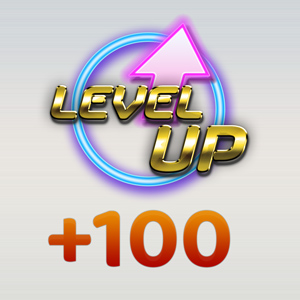 Up your level by 100 units