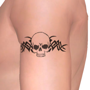 Macho tattoo on your arms