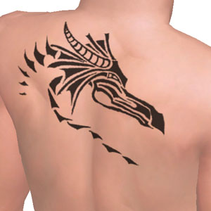 Macho tattoo on your shoulder