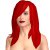 Long hair style, Red
