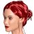 Red hairstyle, Sexy especially for mature women