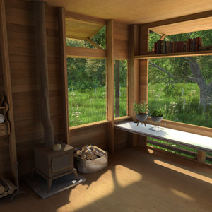 Writer's studio, The artist's lair