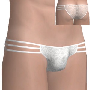 White lacy
