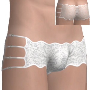 White lacy
