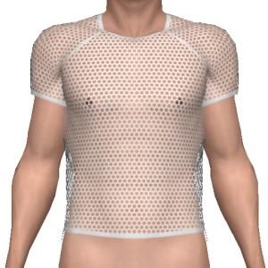 White net T-shirt