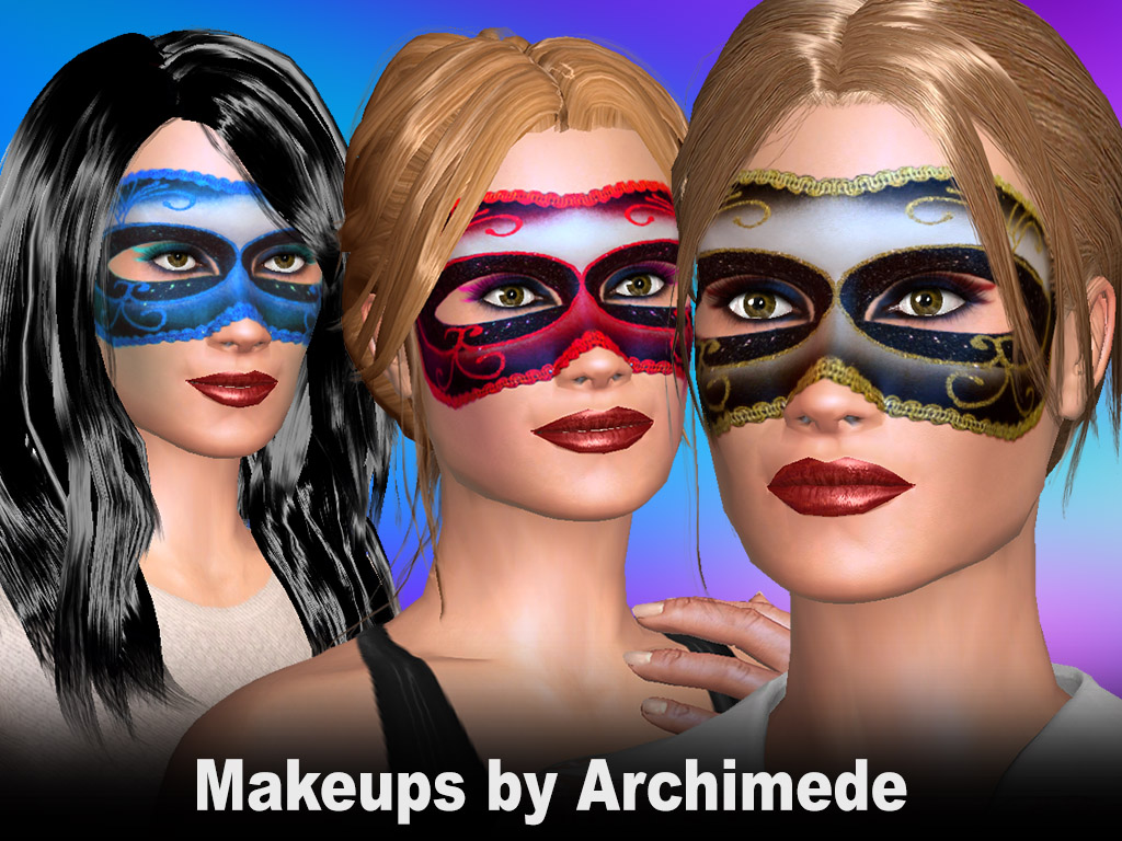 Make up masks - From Archimede - 20 January. 2022