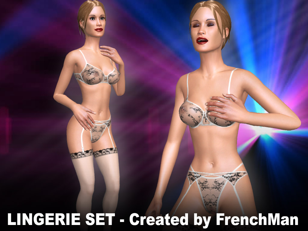 Lingerie set From French Man, make your friend horny