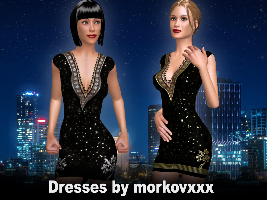 sexy dresses black and gold
