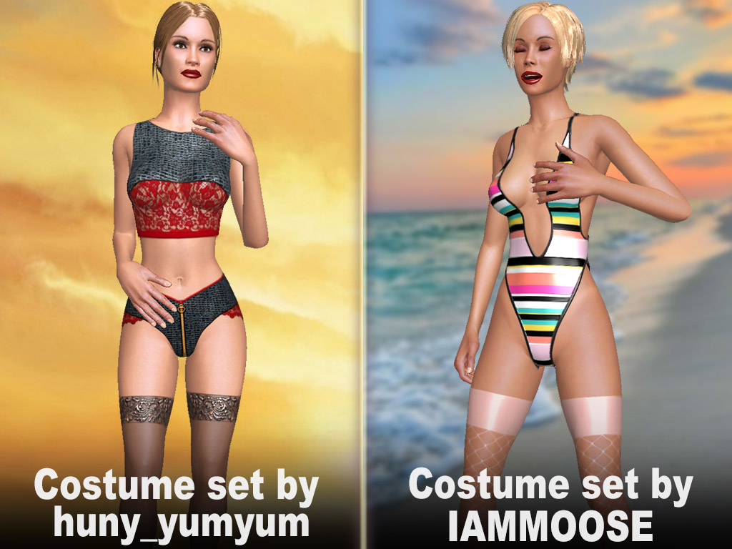 Sexy costume sets for best virtual sex, 12 Aug 2022