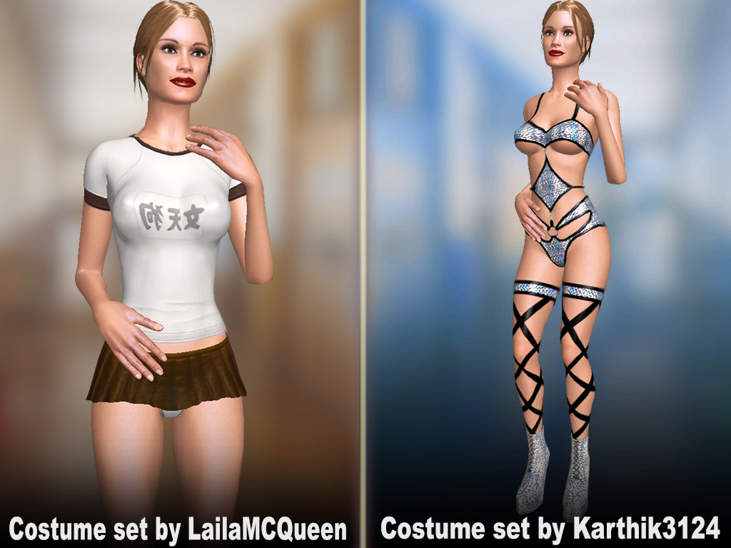 Costume sets for special love making occasions