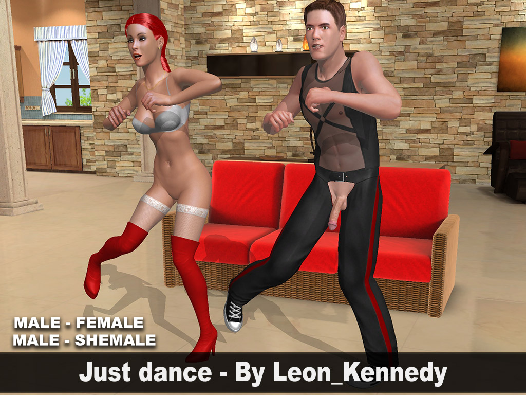 Sexy Just dance By Leon Kennedy, make you horny before virtual sex