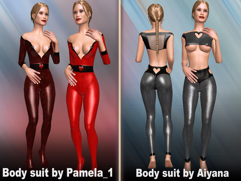 Body Suits in erotic style