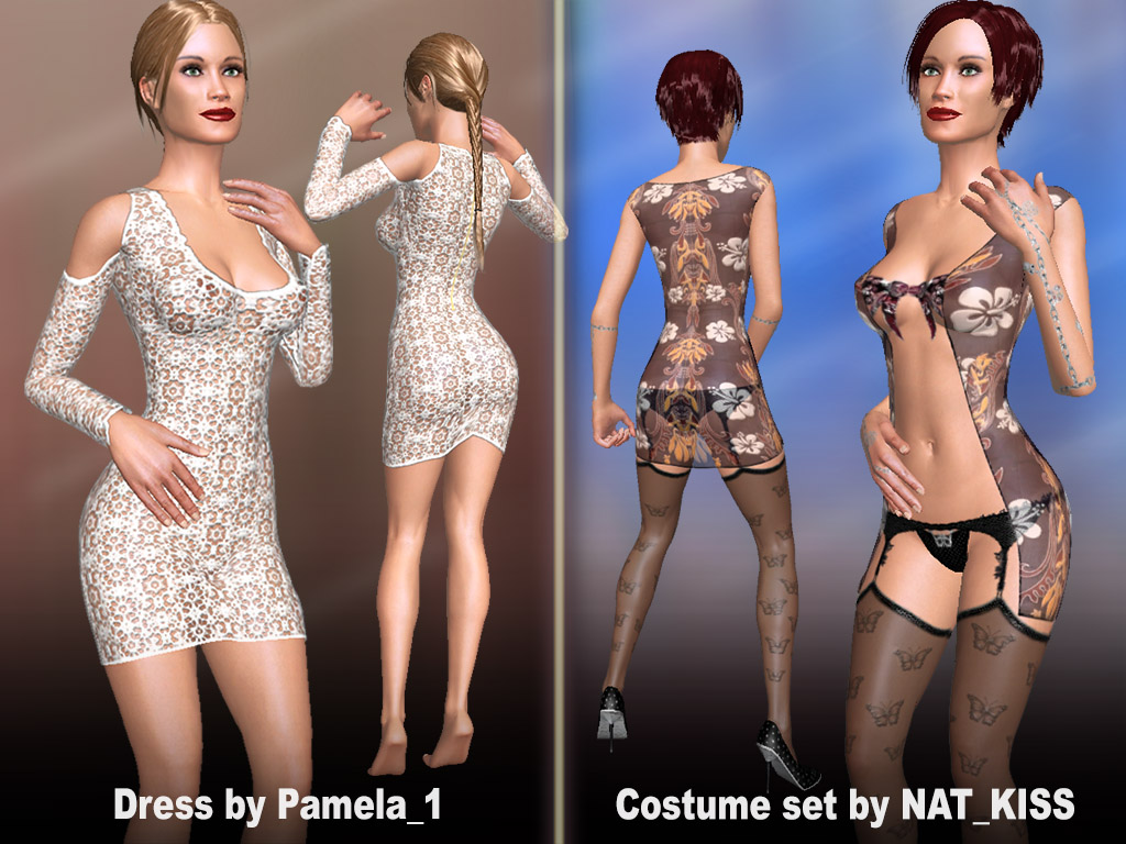 Very sexy Dress and Costume for best chat sex game AChat