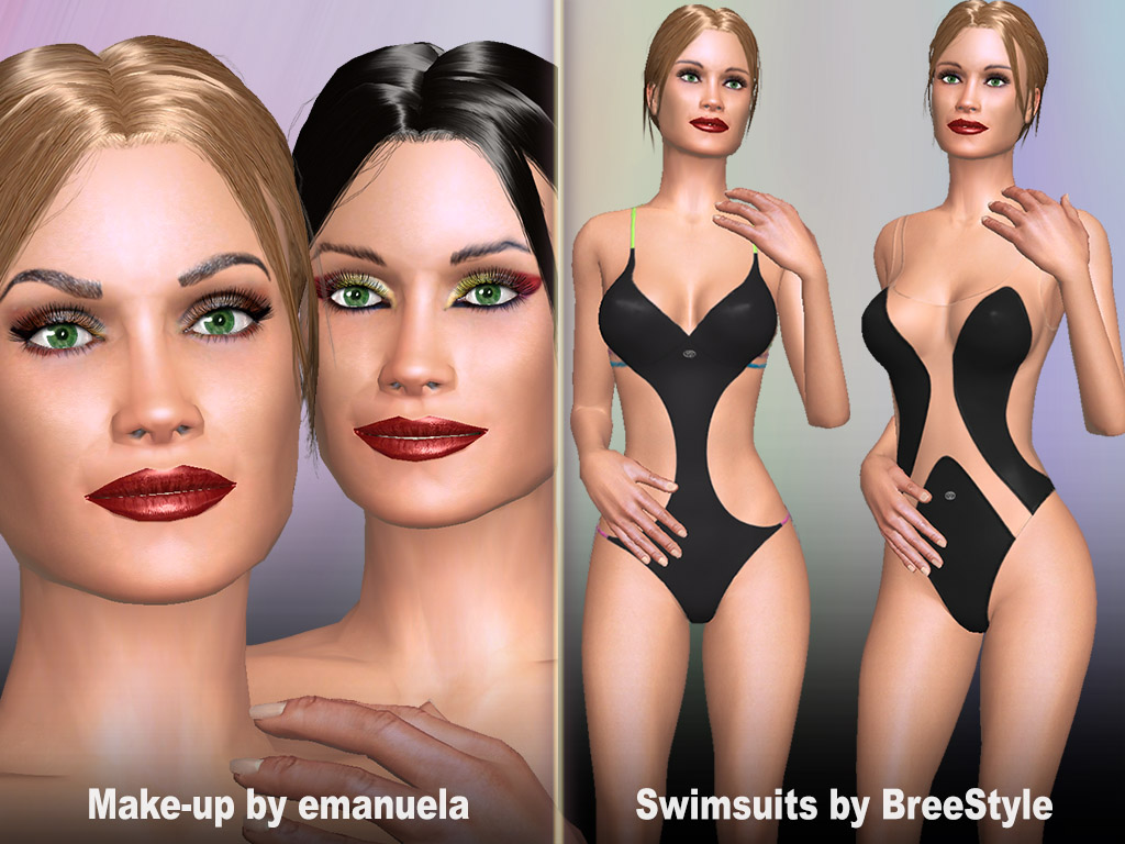 AChat Update #1200: Sexy female swimsuits best suited for adult social games, Make ups