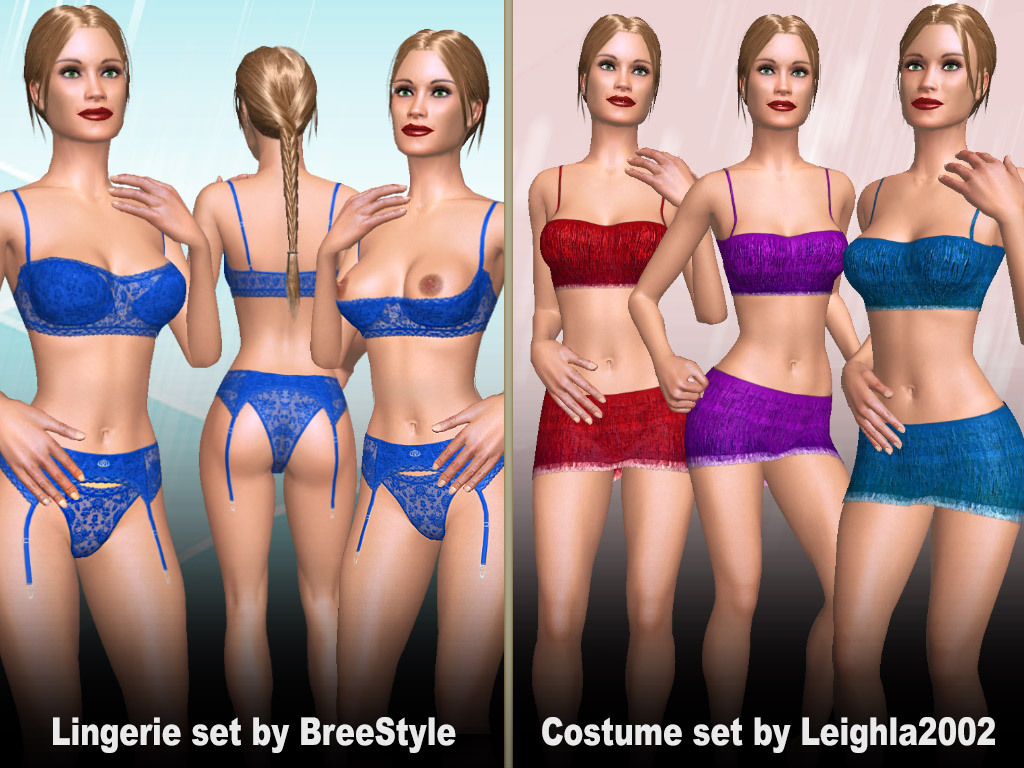 Sexy lingerie set and Costume set