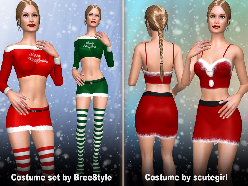 Costume sets festive you got more time enjoy more sex