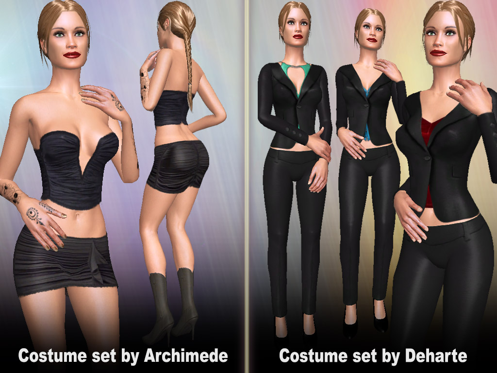 Fuck tons of sexpartners and wear this Costume sets