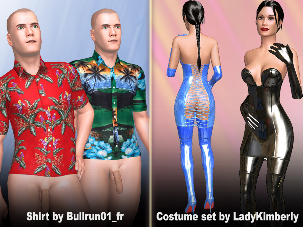 new item Costume set Sexy shirt best used in online love making