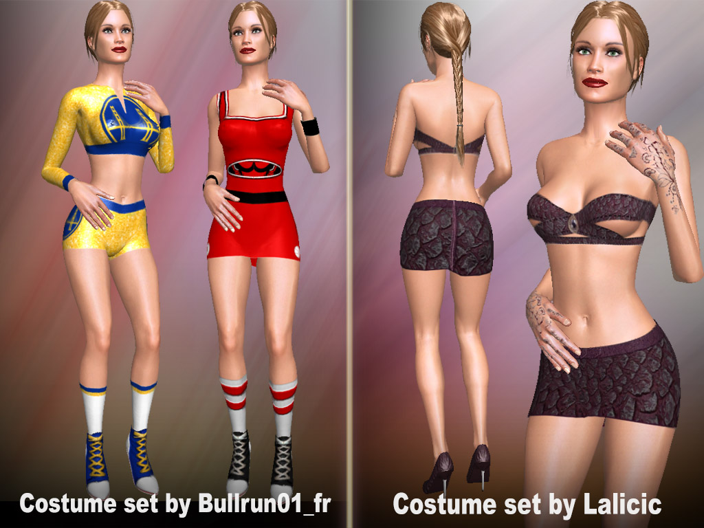 Costume sets for porn chat games MMO