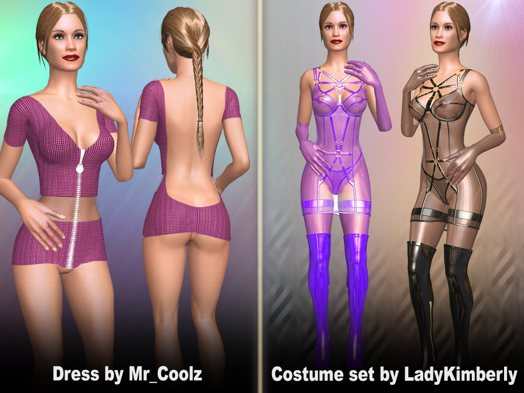 Costume sets made for lovemaking