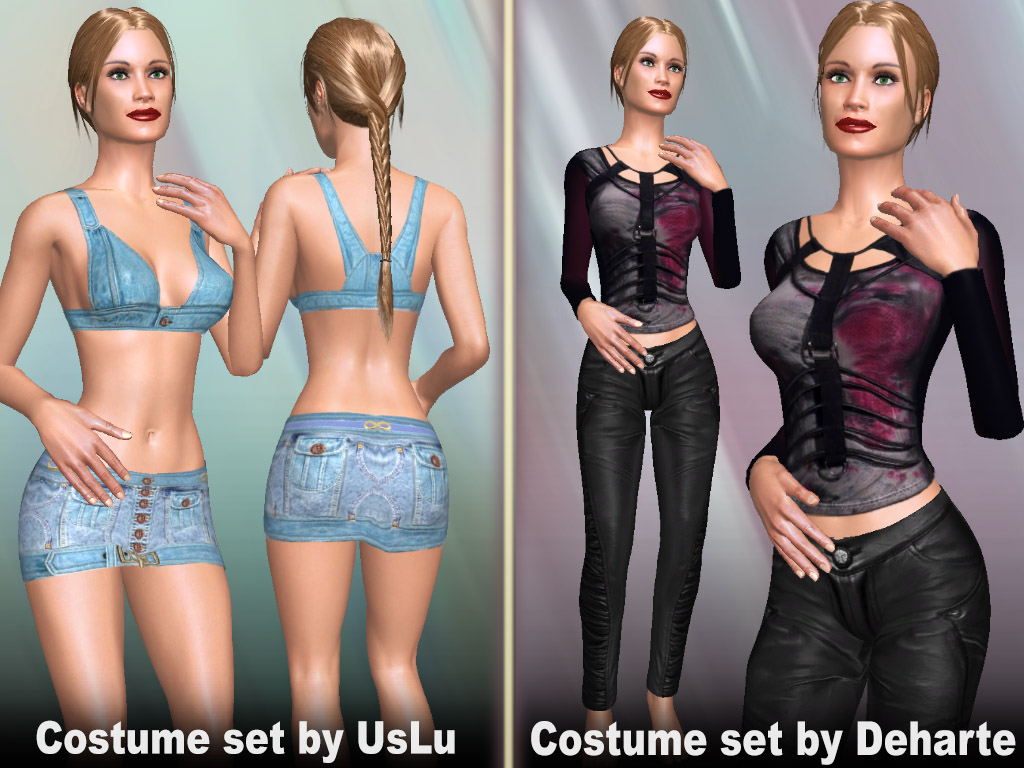 AChat Update #1333: Costume sets for having sex in virtual 3d app AChat