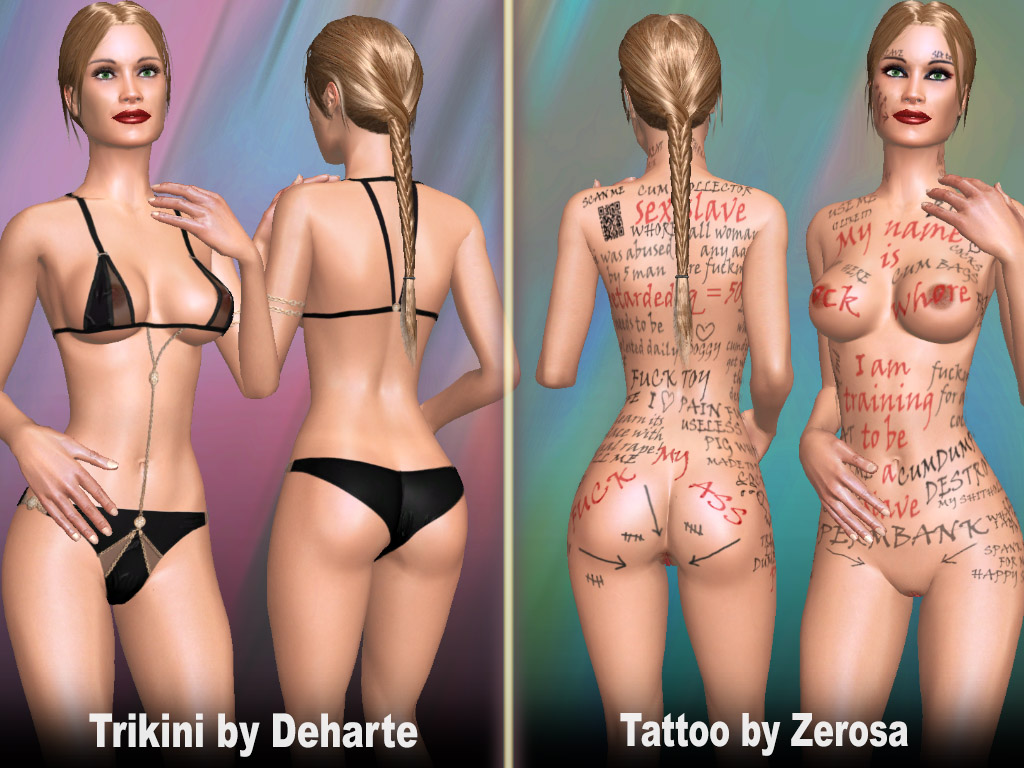 AChat Update #1336 and #1337: Trikini and Full body tattoo