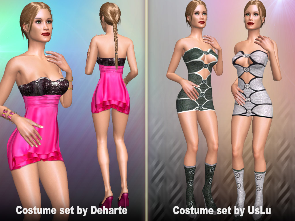 AChat Update #1345: Costume sets in horny style