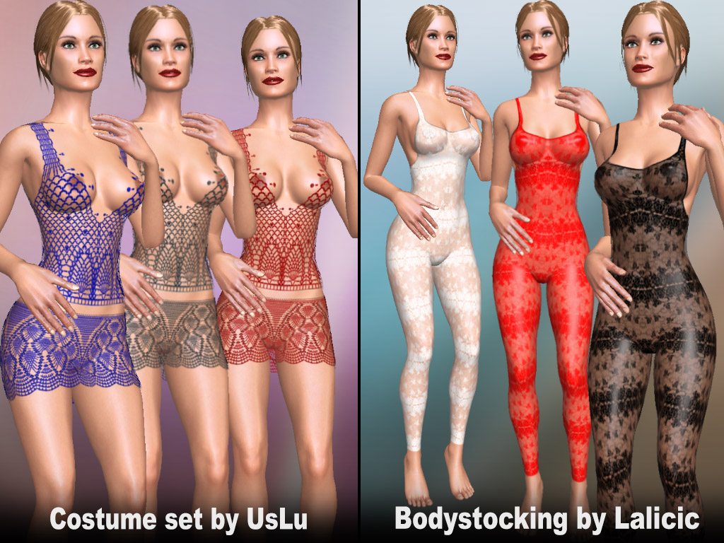 AChat Update #1414:  Sexy dresses and Bodystockings