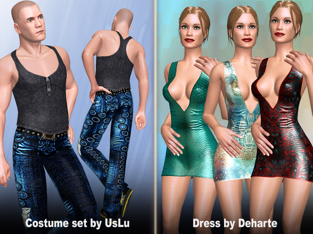 AChat Update 1434: Sexy dress and Sporty set